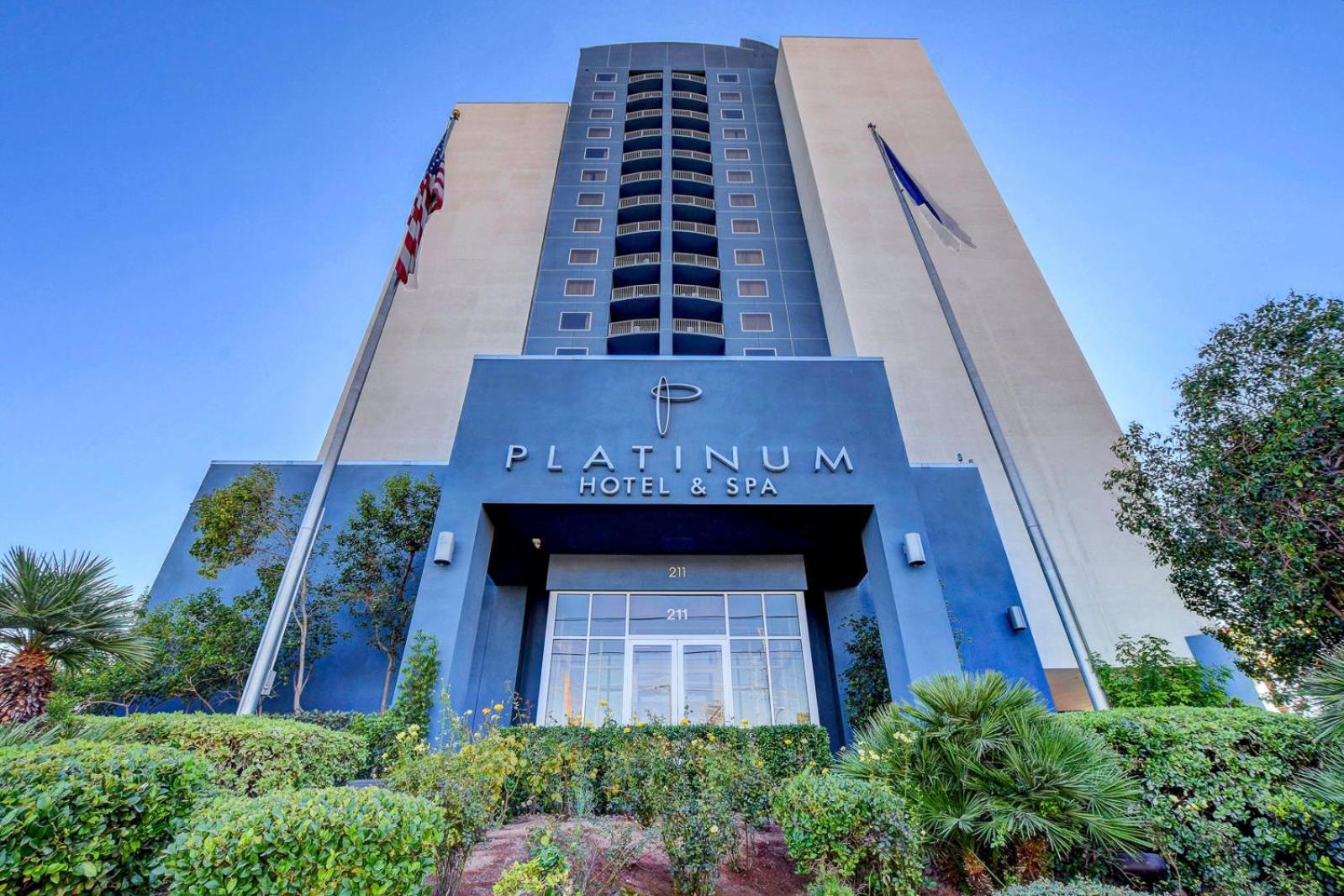 Diamond Suite At Platinum Hotel 2 Queen Beds Las Vegas Eksteriør billede